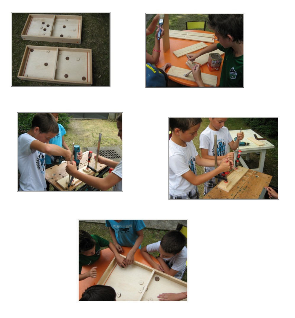 Création « Jeu en bois » à la Maison Municipale de l'Enfance de Longvic